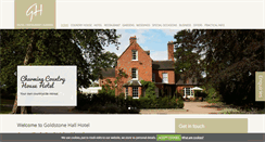 Desktop Screenshot of goldstonehall.com