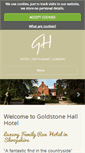 Mobile Screenshot of goldstonehall.com